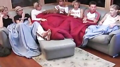 Sticky Situations - Gay Orgy Group Sex Action Cum Shots