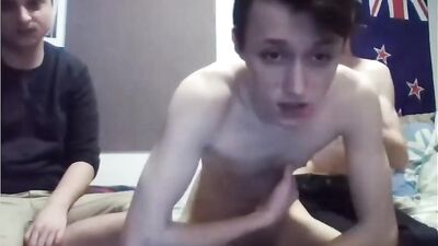 Webcam Smoothies: 3 Amateur Boys in Action-Packed Gay Porn