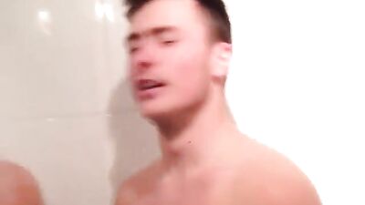 Shower Fun with Mates: A Gay Porn Video - Mates in the shower, Gay, Men, Sex, Shower