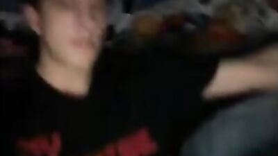 Young Spanish masturbating