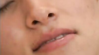 18y boy wank and eat cum