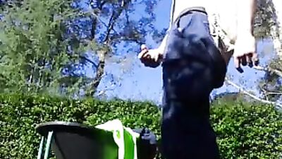 Gay Gardener Goes Wild - Public Outside Adventure