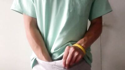 Gay Porn Load on Table - Action Amature Bareback