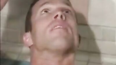 Gay Porn: Group Sex in the Toilet - 3some Eruption!