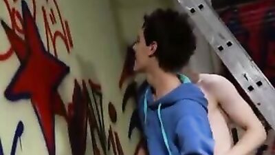 Graffiti Lads Fuck! - Explore the Bareback Passion with Urban Artists!