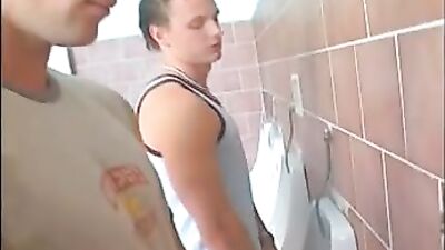 Gay Porn: In The Toilets - Action (Explicit Content)