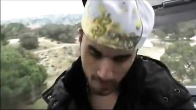 Spanish Boy Funfair Fiesta - Public Cumshot Madness!