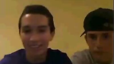 Two Friends Cumming on Cam: Amateur Handjobs and More!