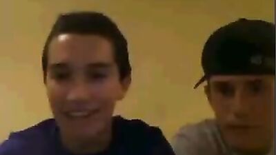 Two Friends Cumming on Cam: Amateur Handjobs and More!