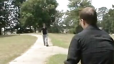 Park Pickup - XXX: Amateur Frat Guys Take It to the Streets