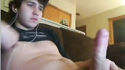 Gay Masturbation with Amateur Cum Shots and Handjobs - Masturbating with her hat Temporarily