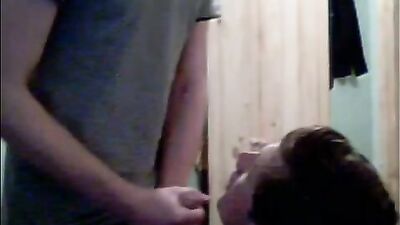Gay Twink Oral Webcam Adventure: Two Boys Web Cam Fun