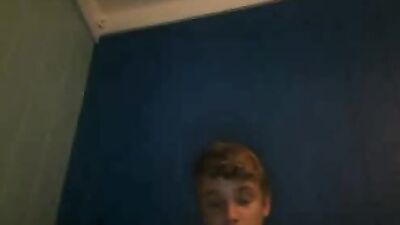 GayPornVideos: Young Muscular Blond Amature Cum Shots Handjob Video