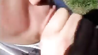 Outdoor Blowjob: Step-Sons Wild Amateur Adventure!