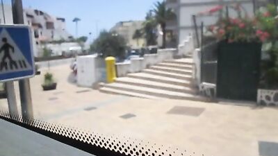 Outdoor Solo Adventure - Wanking in Bus (Public Outside)