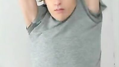 Blissful Cumshots with a Young Blond Twink