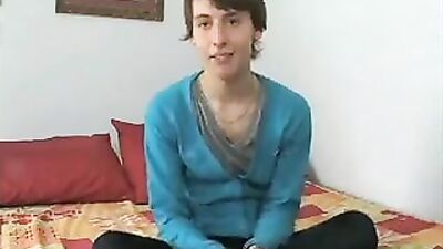 Blissful Cumshots with a Young Blond Twink