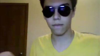 Hot Teen Boy Exposing His Ass And Cock In Webcam Show