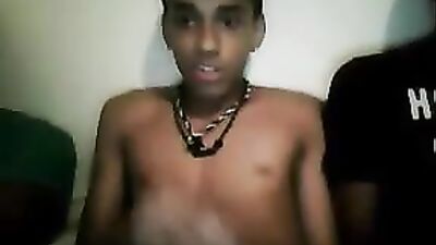 Gay Porn: Boys Get Hot for Girl on Cam!