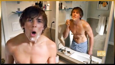 Sexy Shirtless Chris Lowell And His Member Is It A Lump: Gay Porn Video Exposed!