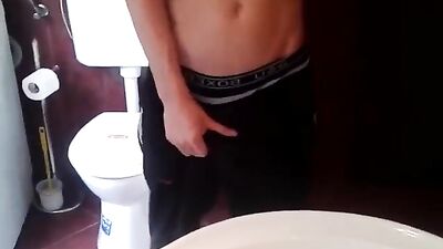 Young, Shaved & Cut - Blond Boys Handjob Cumshots!