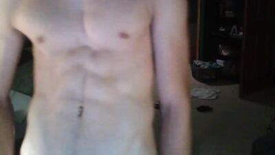 Straight Guy Masturbates Standing - Amateur Cum Shots Handjob