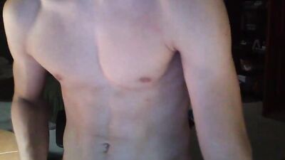 Straight Guy Masturbates Standing - Amateur Cum Shots Handjob