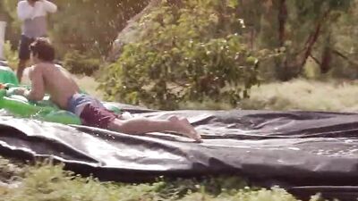 Epic Slip and Slide with my Best Friends: The Next Level!