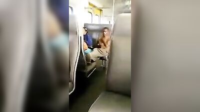 Train Masturbation: Interracial Amateur Handjobs