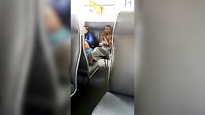 Train Masturbation: Interracial Amateur Handjobs