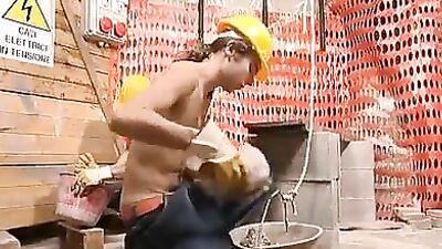 Construction Cum Dump: Hard Hats and Bareback Action!