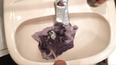 Marine Pisses On Drawers, Spit On Cock! - Gay Porn Video - Marine Men, Urination, Spitting