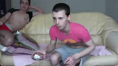 Trio Masturbating - Amateur Cum Shots Group Sex