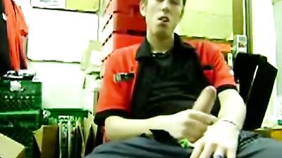 Blond Boys Handjob at 7-Eleven: Cum Shots Galore!