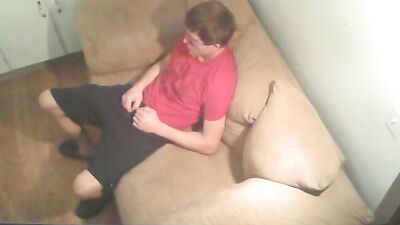 Young Solo Jock - Web-Cam Stroking It