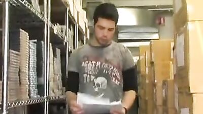 Straight Guys Experimenting with Gay Porn - Action!