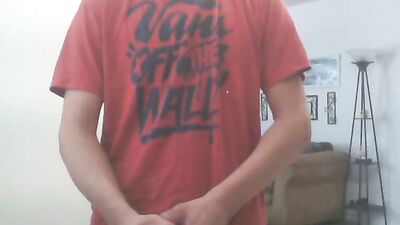 Kitchen Boys Cum Again! - Solo Wanking in the Kitchen