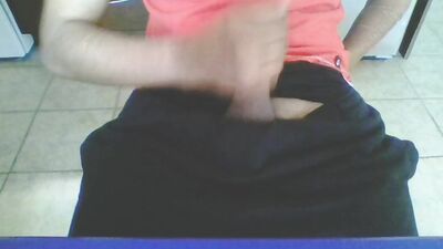 My Web-Cam Sex Adventure - Jerking My Cock!