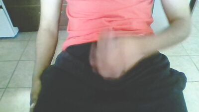 My Web-Cam Sex Adventure - Jerking My Cock!