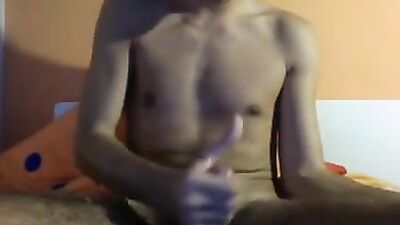 Greek Boy Cums Again: Amateur Solo Handjob