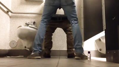 Fucking in Toilet Spy Cam Adventure