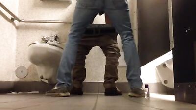 Fucking in Toilet Spy Cam Adventure