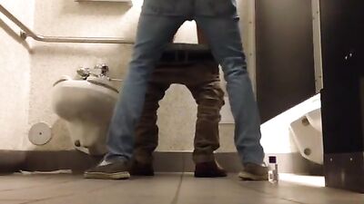 Fucking in Toilet Spy Cam Adventure