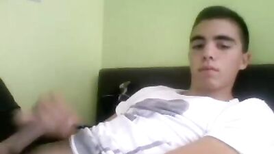 A Beauty in Bed: Amateur Cum Shots and Handjobs Discover the passionate side of a beauty in bed with this hot new gay porn video.