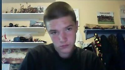 Gay Porn Video: Boy Playing with Cam Explores His Blond Amateur Cocks