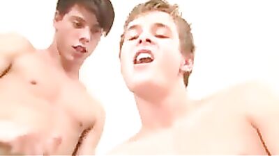 Young Lukes Seductive Threesome: Bareback Group Sex