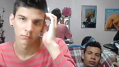 Latin Bisexual Masturbation: Two Young Amateurs Take Over