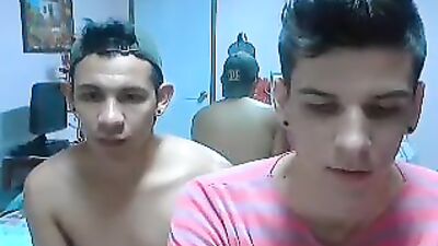 Latin Bisexual Masturbation: Two Young Amateurs Take Over