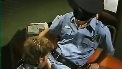 Prisoners Surrender: Unprofessional Authority Fucks Horny Cop
