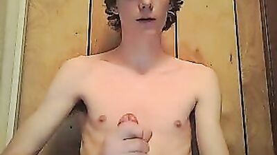 Monster b i g male Web-Cam Solo Handjob: One-Man Show!
